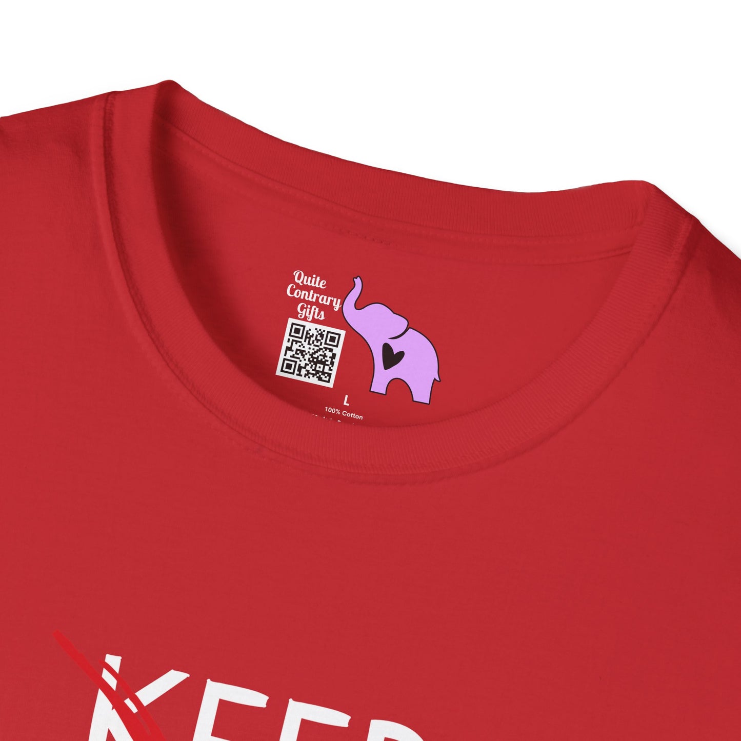 Keep Calm and Panic Adult T-shirt