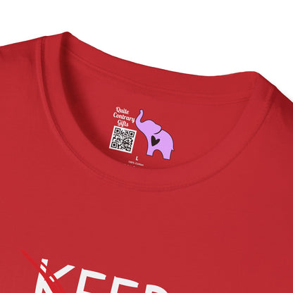 Keep Calm and Panic Adult T-shirt