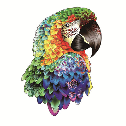 Vibrant Wooden Puzzle Collection