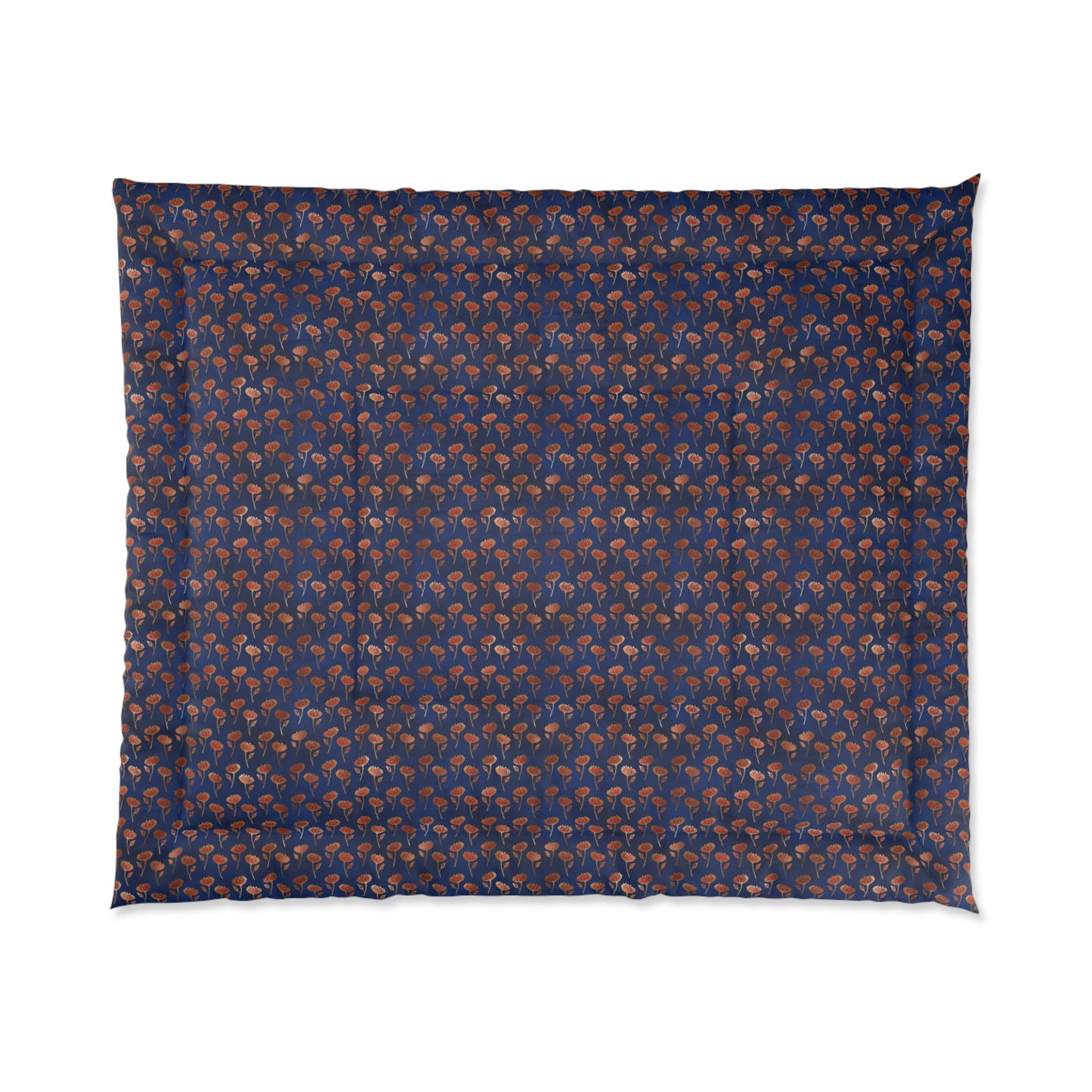 Crimson Luxe Petals Basic Bedding Set