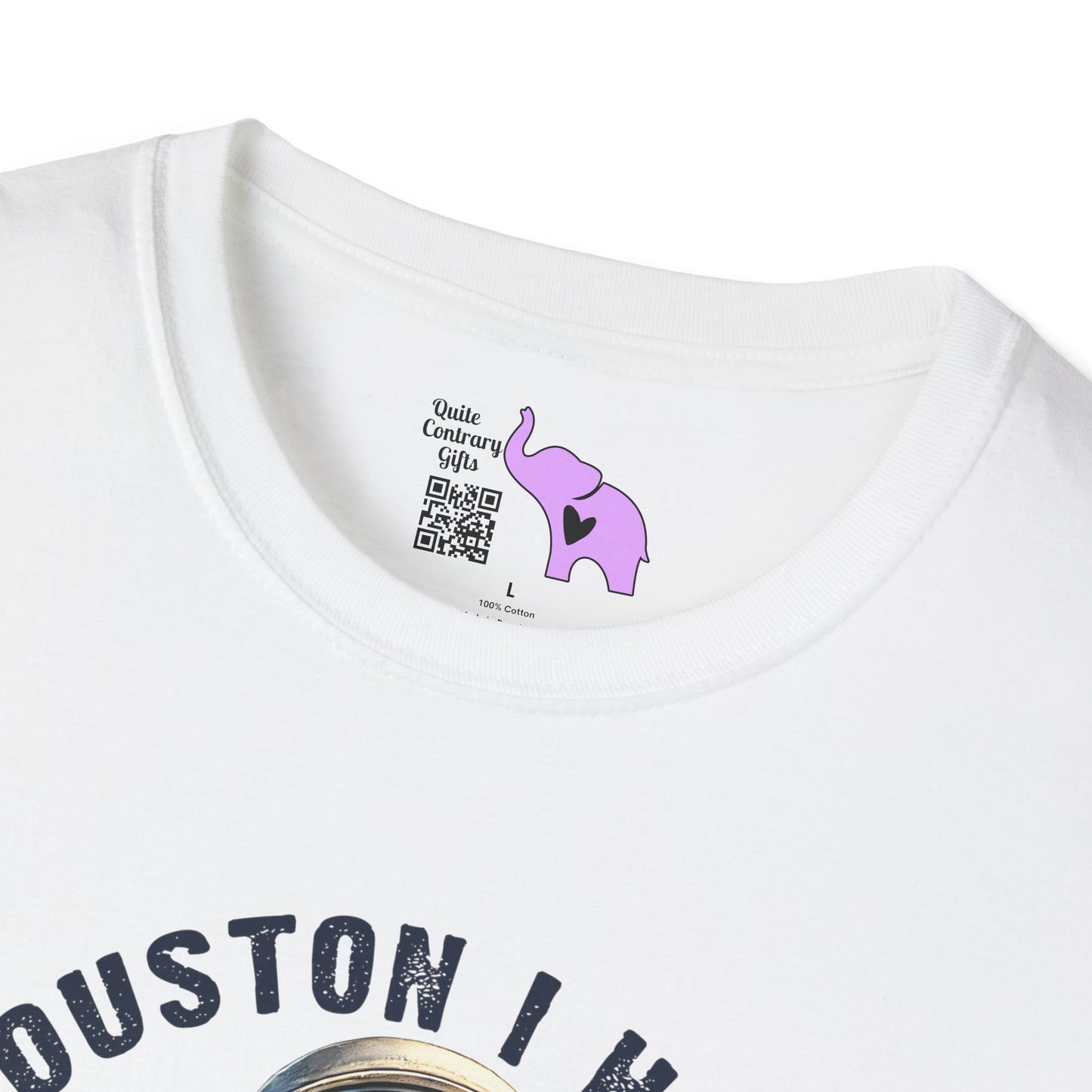 Astronaut Panda Houston I Have So Many Problems Adult T-shirt