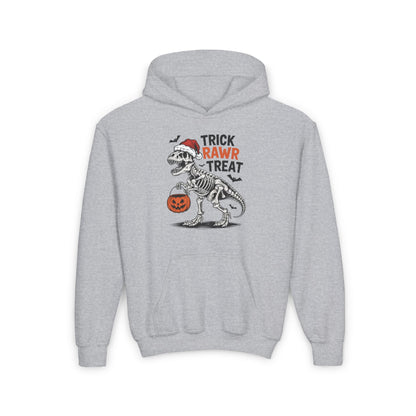 Trick Rawr Treat Youth Heavy Blend Hoodie