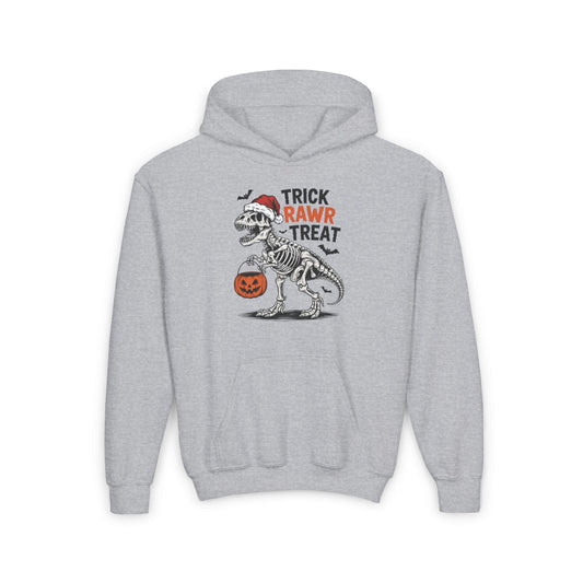 Trick Rawr Treat Youth Heavy Blend Hoodie