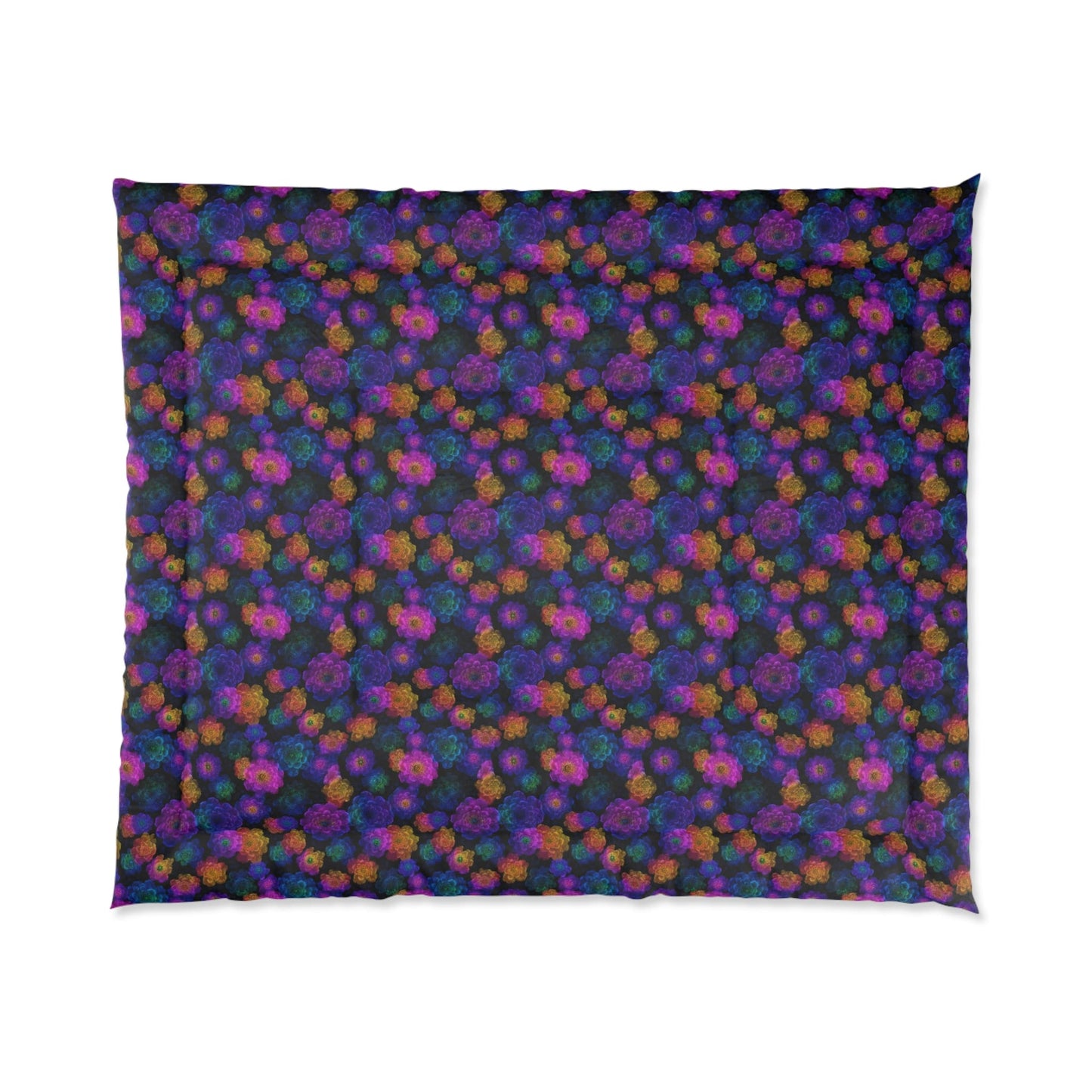 Luminous Carnations Comforter