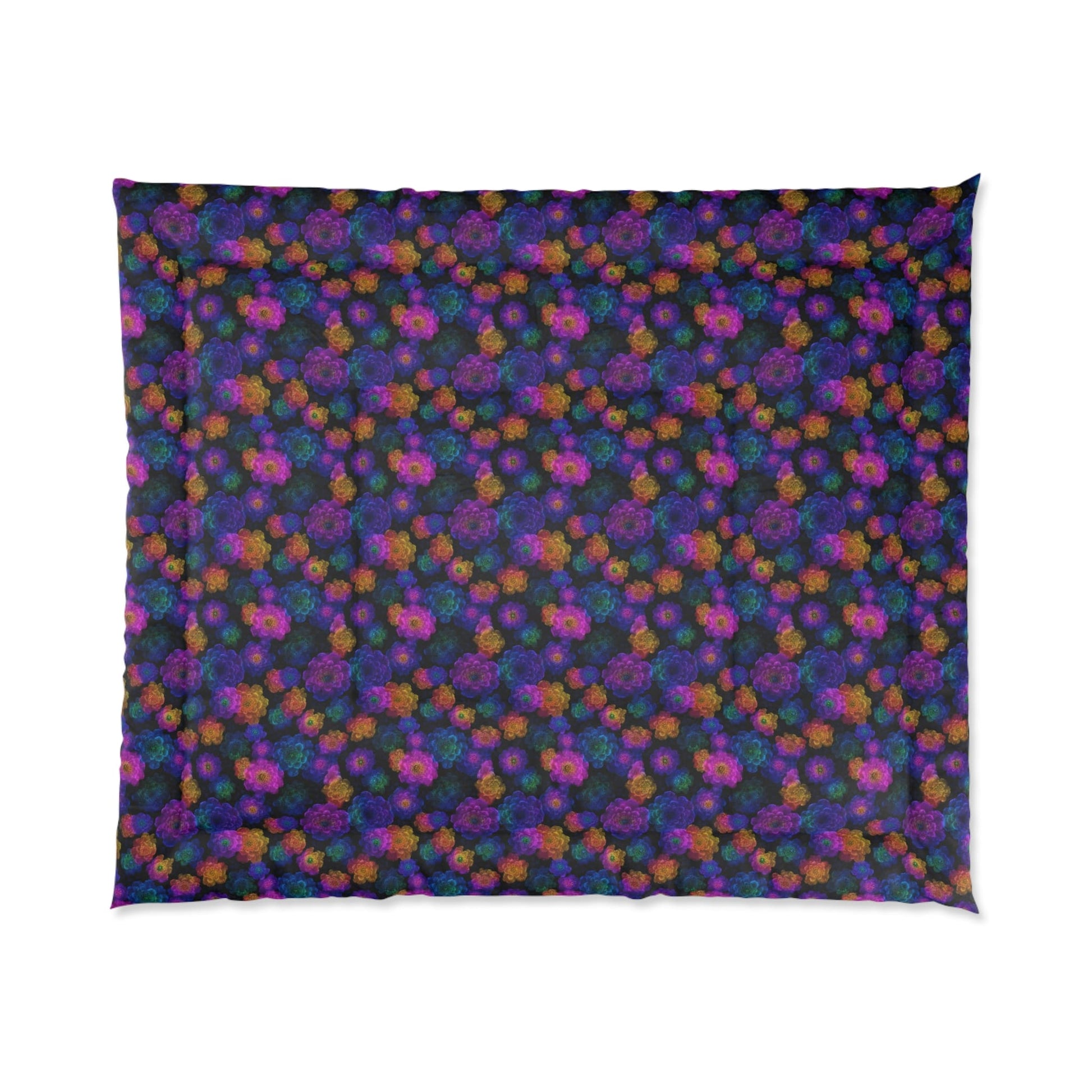 Luminous Carnations Comforter