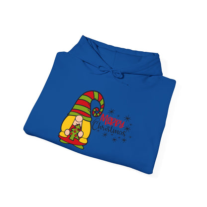 Merry Christmas Girl Gnome Adult Heavy Blend™ Hoodie