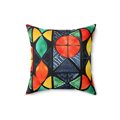 Candlelight Burst Throw Pillow