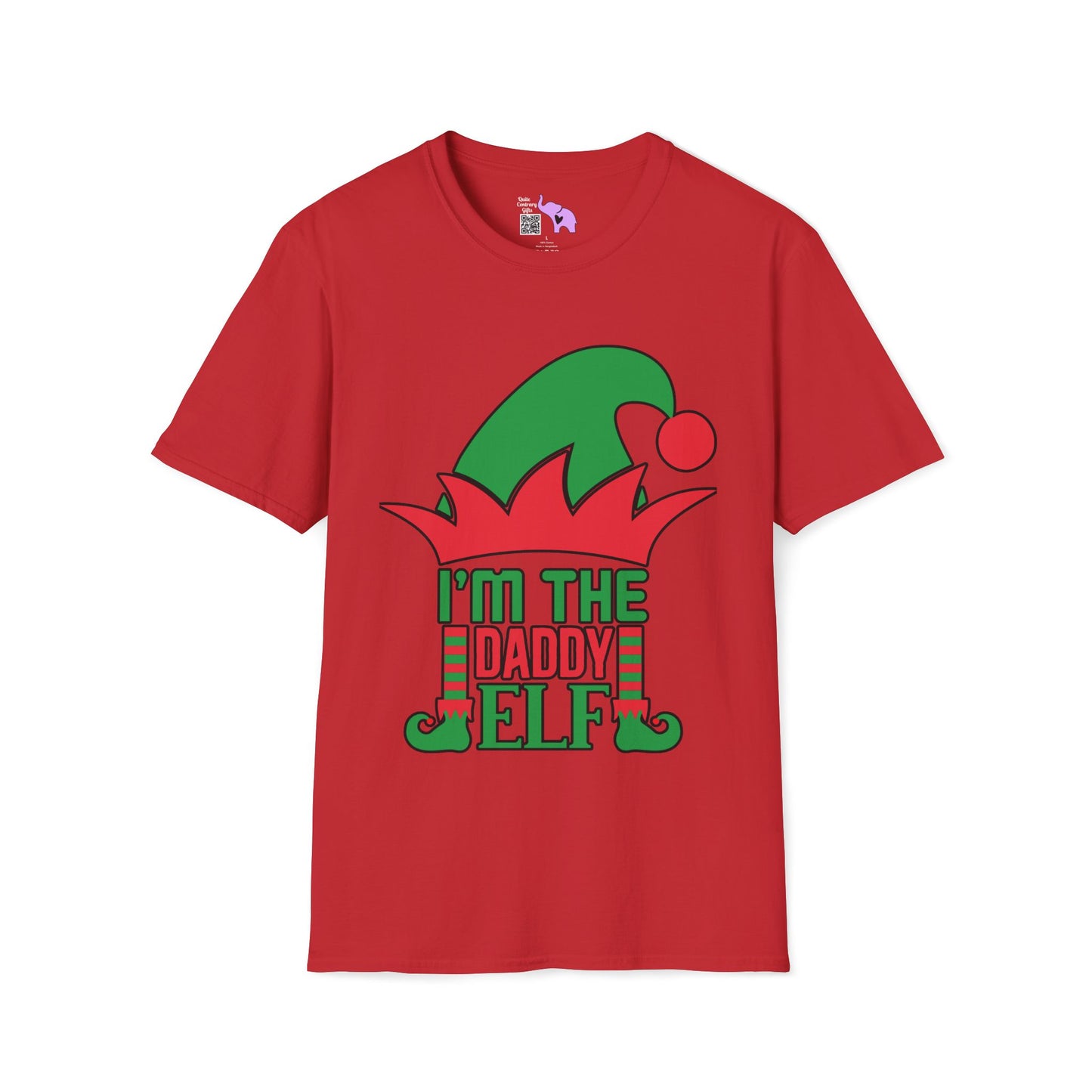 I'm The Daddy Elf Adult T-shirt