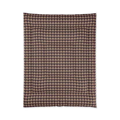Diamond Bloom-Crimson & Plum Comforter