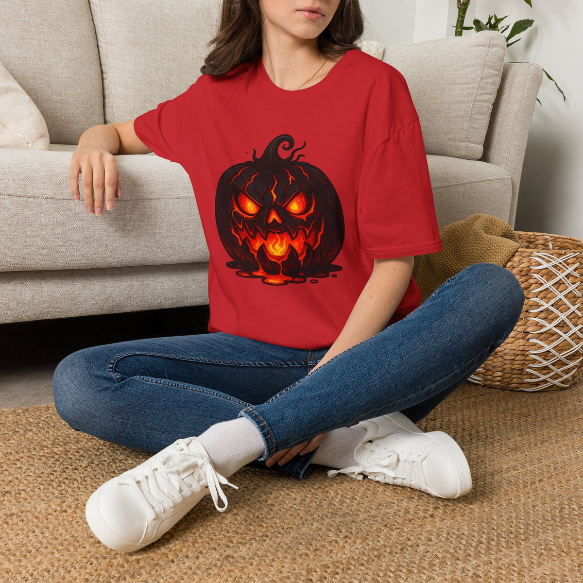 ""Inferno Jack-O’-Lantern Adult T-shirt