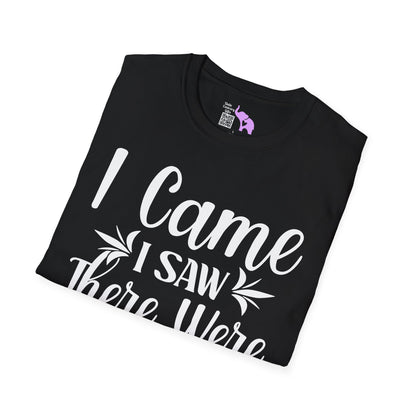 I Came I Saw There Were People Adult T-shirt