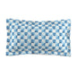 Cozy Blue Checkered Pillow Sham