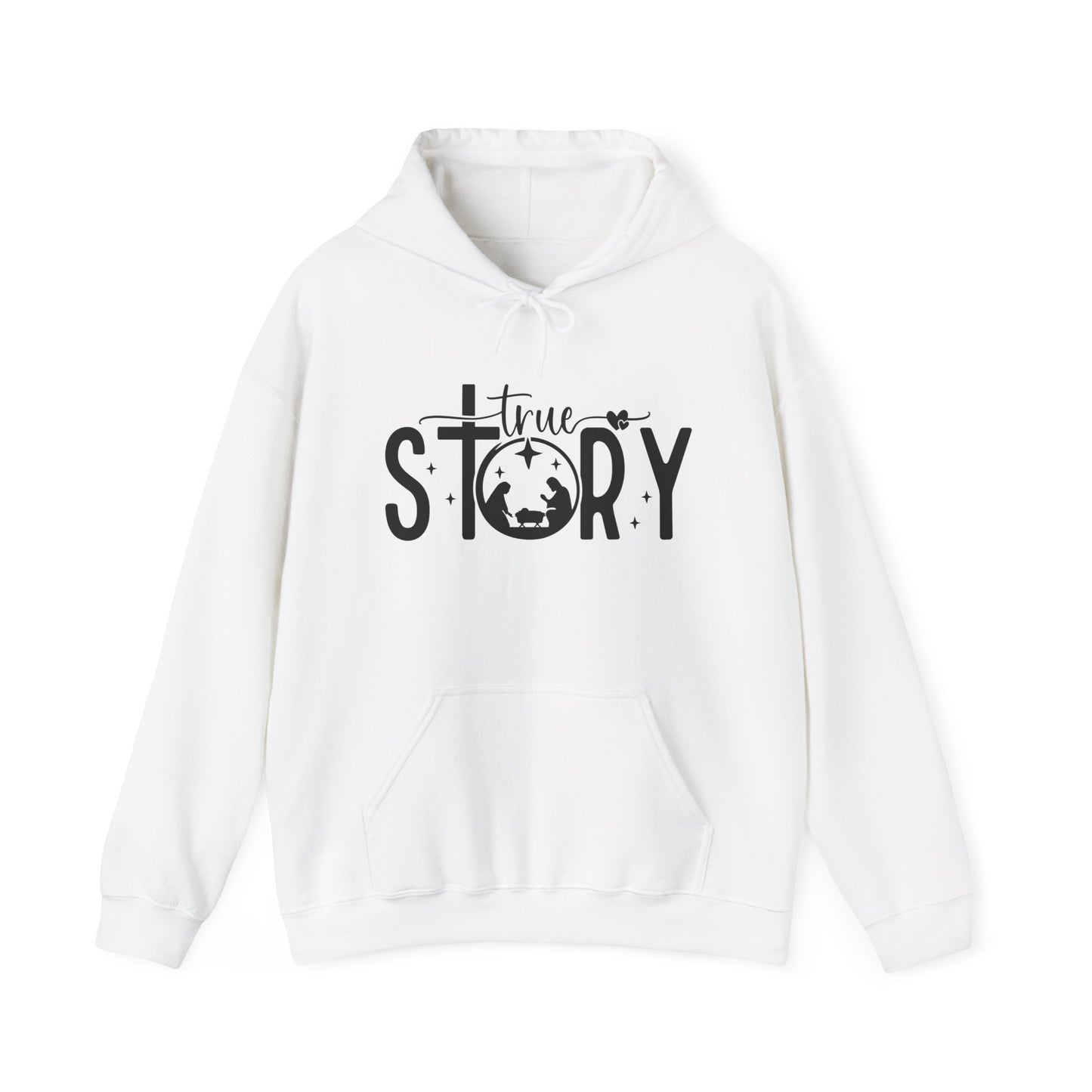 True Story (Nativity) Adult Heavy Blend™ Hoodie