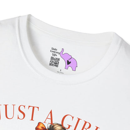 Just A Girl Who Loves Pumpkin Spice Skeleton Adult T-shirt