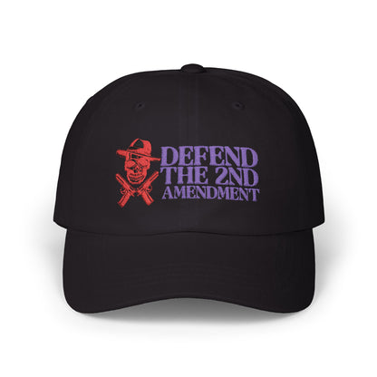 Defend The 2nd Amendment Embroidered Classic Dad Cap