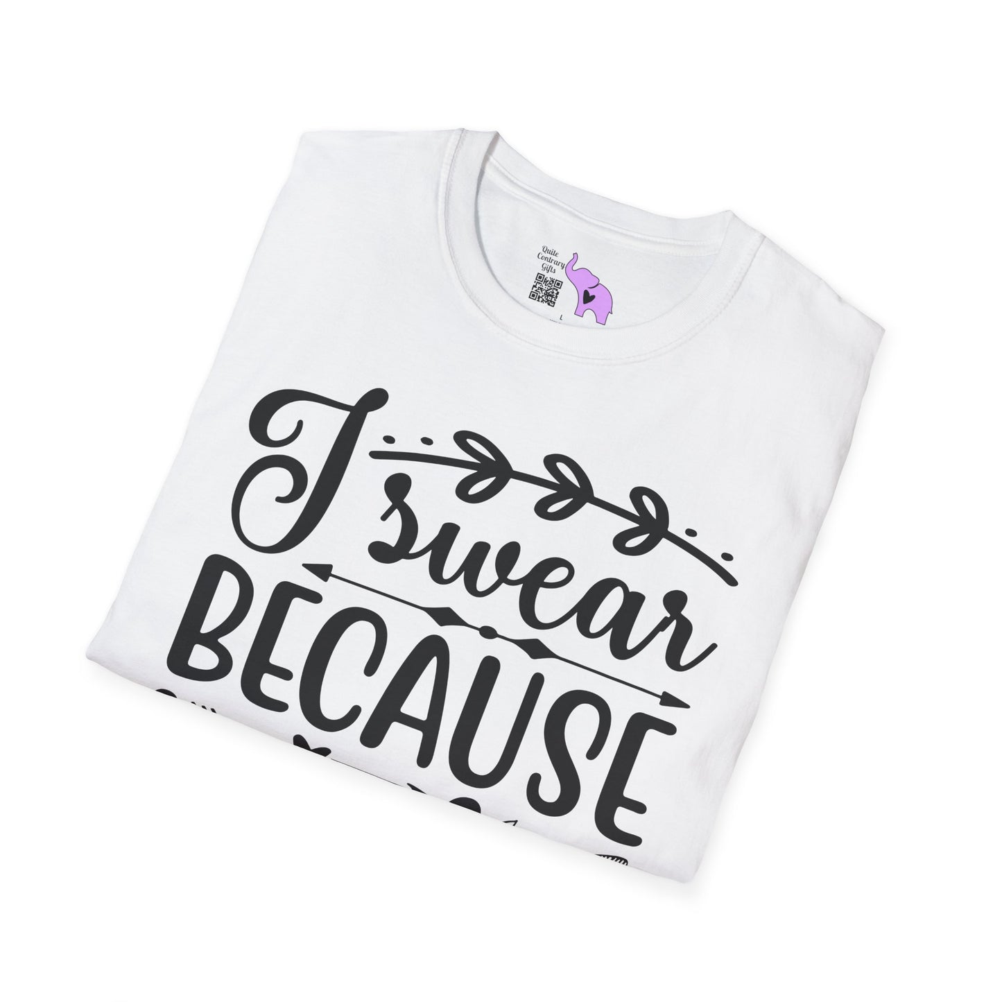 I Swear Because I Care Adult T-shirt