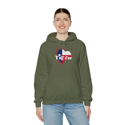 Yall'd've (Texas) Heavy Blend™ Hooded Sweatshirt