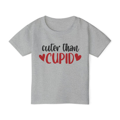 Cuter Than Cupid Heavy Cotton™ Toddler T-shirt