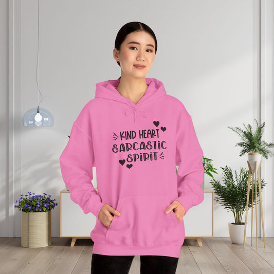 Kind Heart Sarcastic Spirit Heavy Blend™ Hooded Sweatshirt