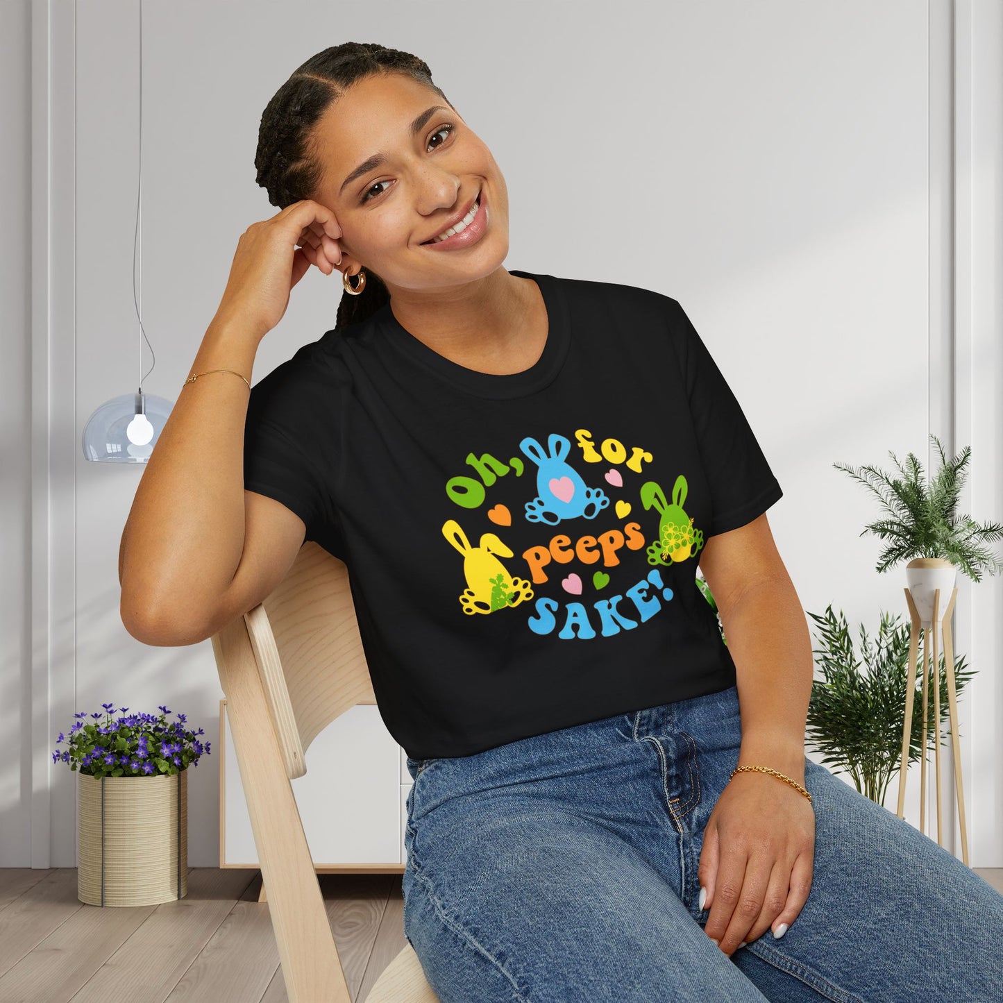 Oh For Peeps Sake (Easter) Adult T-shirt