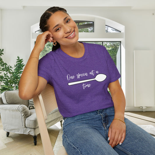 One Spoon At A Time Adult T-shirt