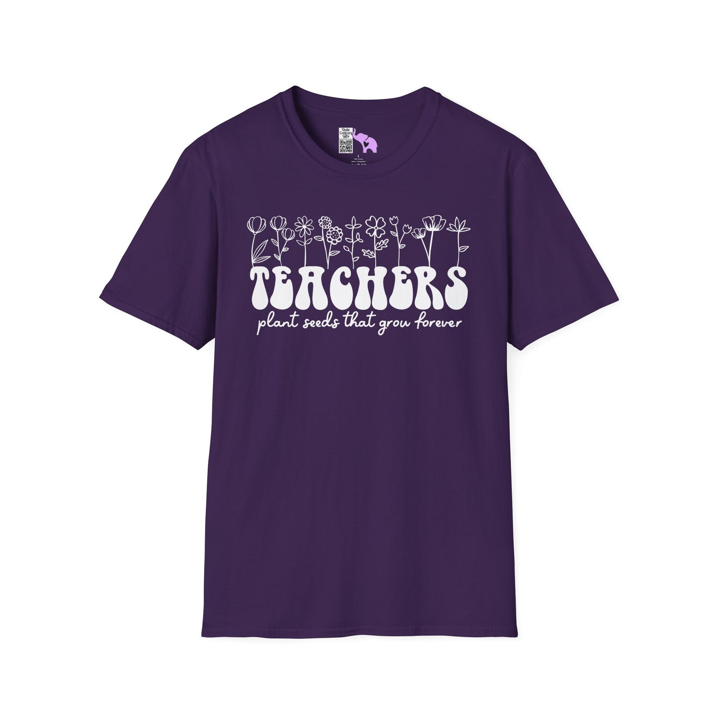 Teachers Plant Seeds That Grow Forever Adult T-shirt