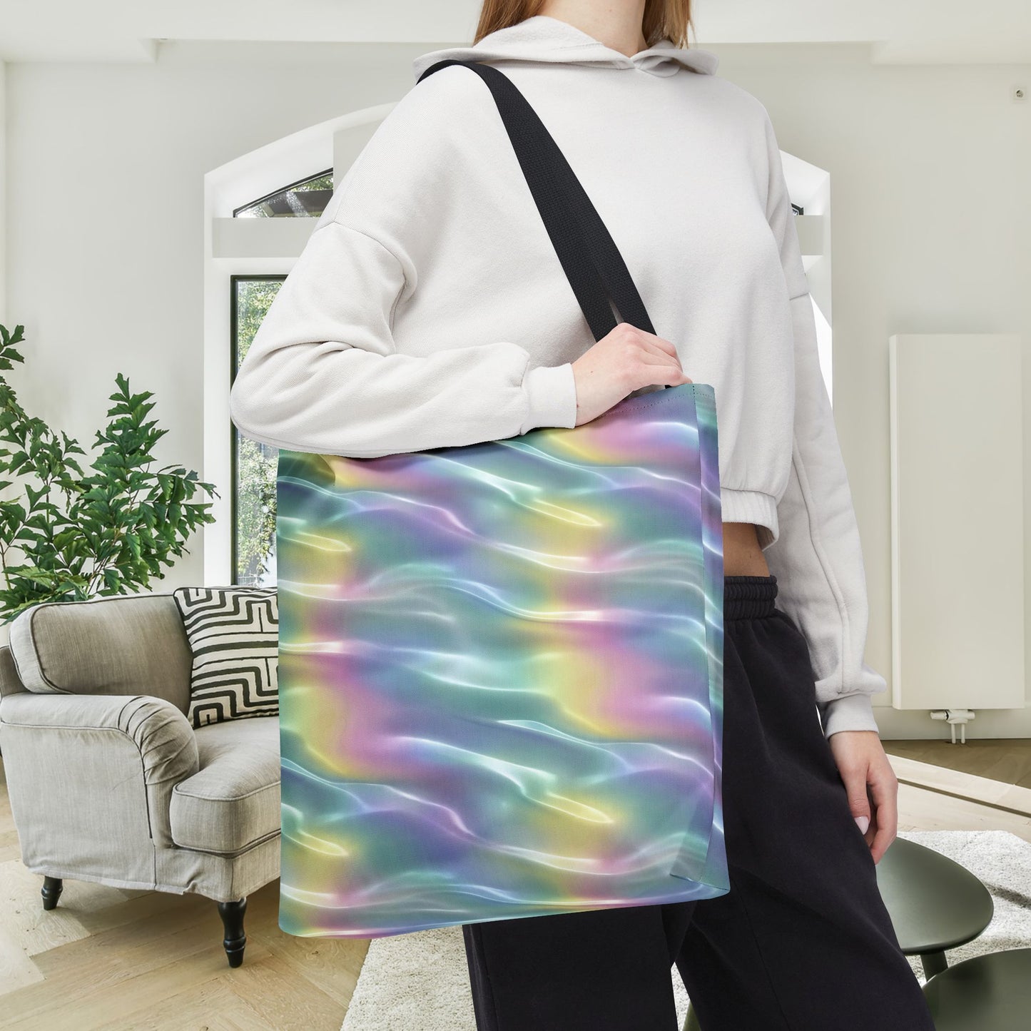 Pastel Mirage Canvas Tote Bag
