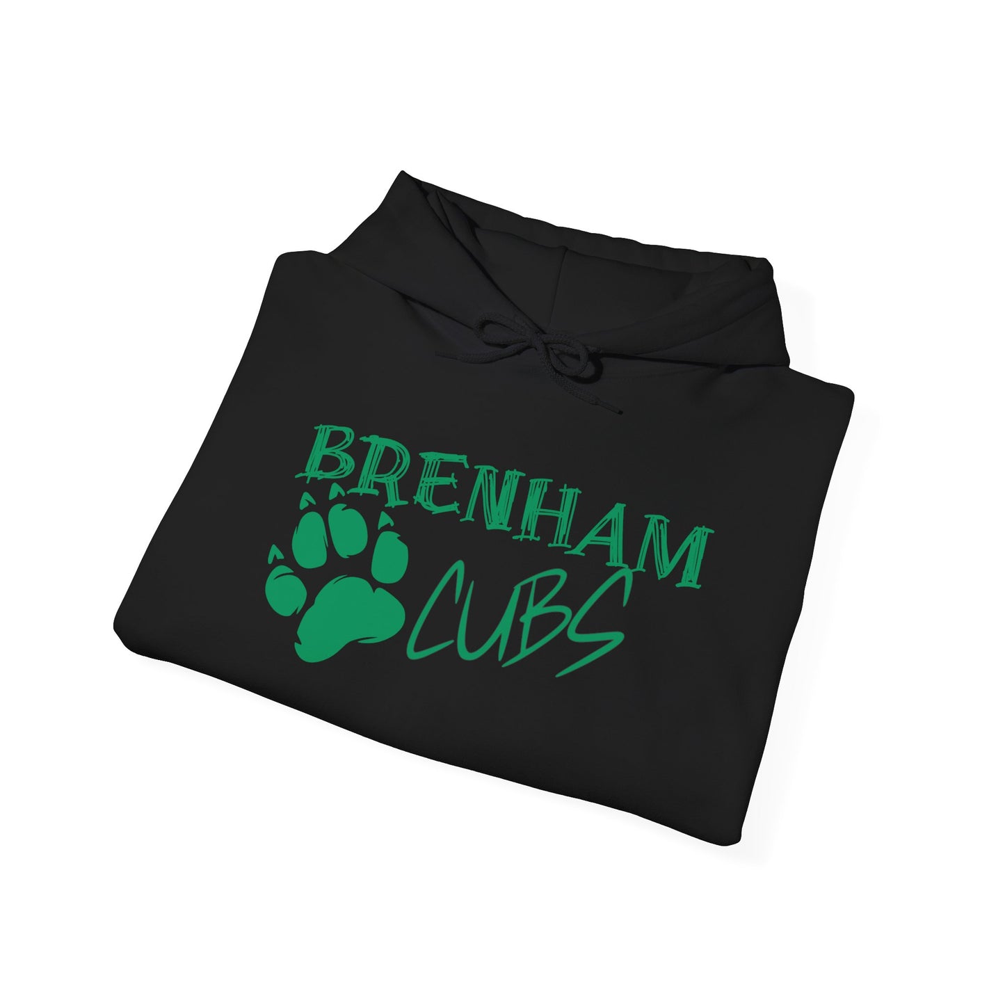 Brenham Cubs w/Claws Adult Heavy Blend™ Hooded Sweatshirt