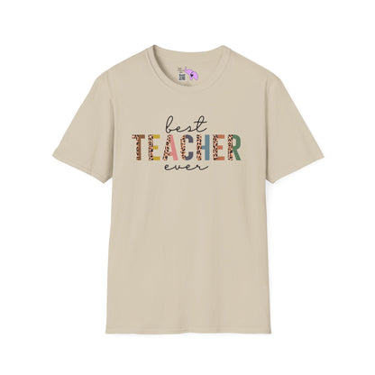 Best Teacher Ever Adult T-shirt