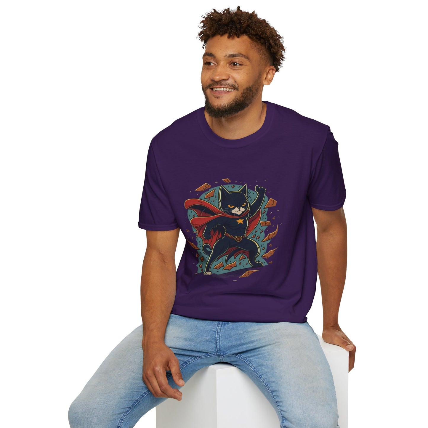 Superhero Cat T-shirt