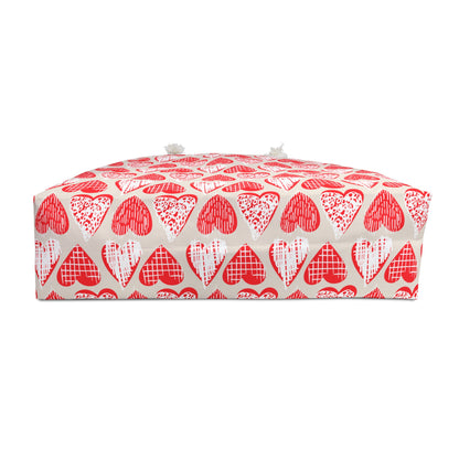 Doodle Hearts Weekender Bag