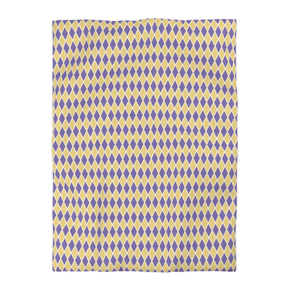 Violet & Sun Harlequin Microfiber Duvet Cover