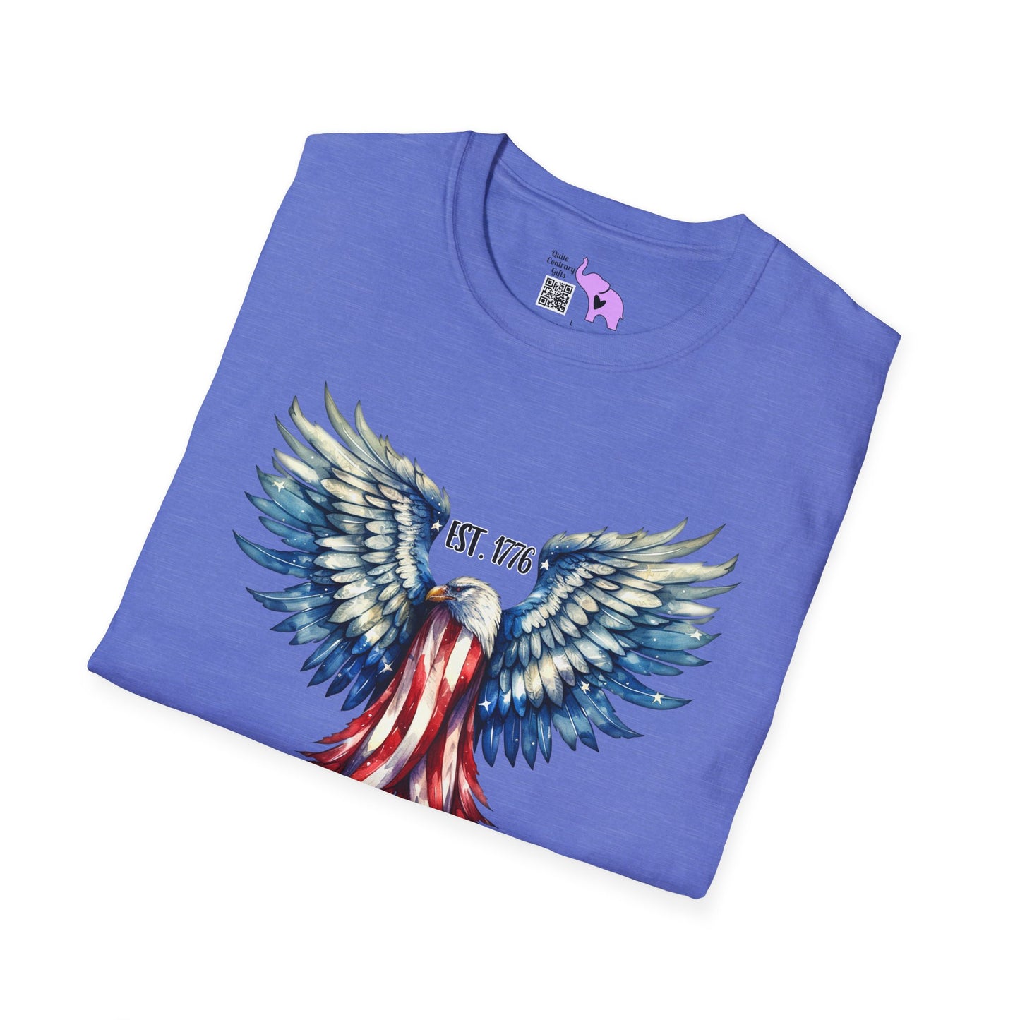 1776 America Eagle Adult T-shirt