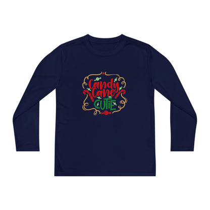Candy Cane Cutie Youth Long Sleeve Tee