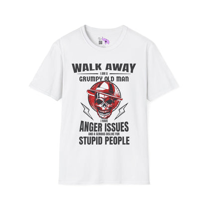 Walk Away I Am A Grumpy Old Man... Adult T-shirt