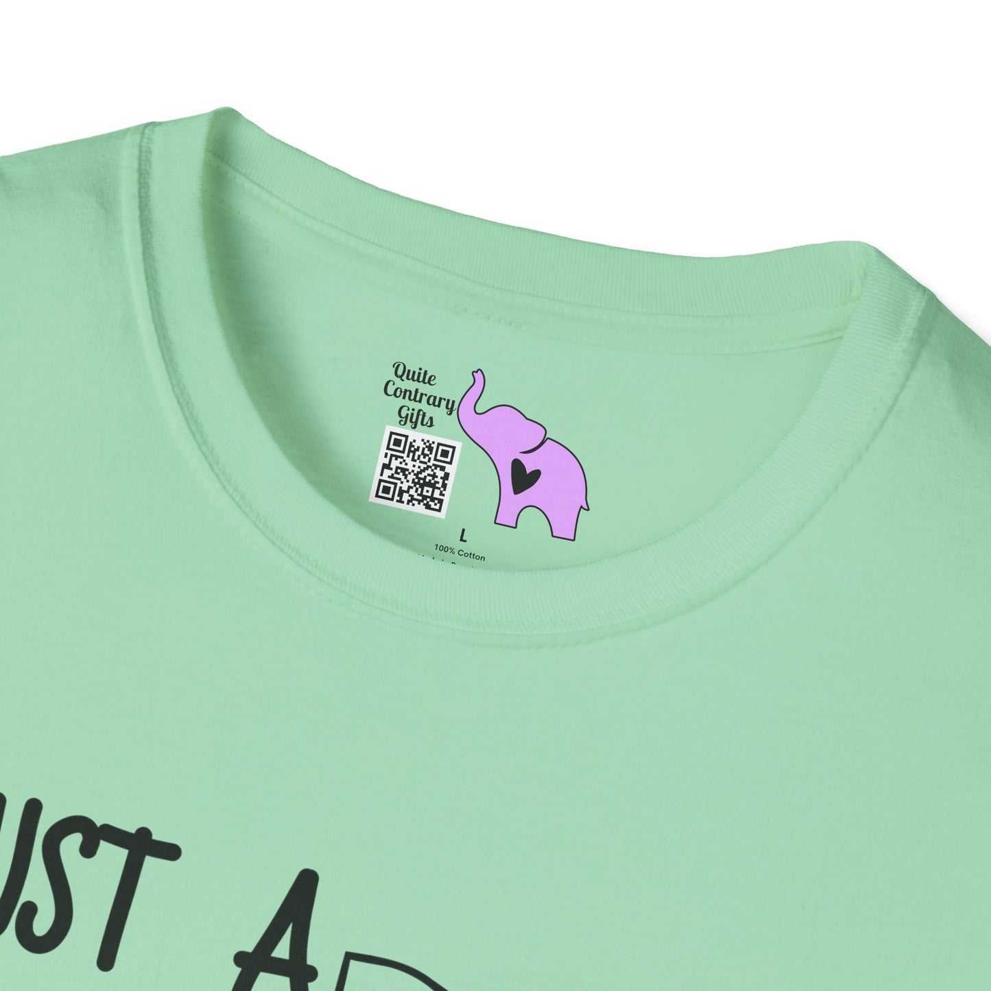 Just A Dad Who Always Came Back With The Milk Adult T-shirt