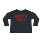 North Pole Toddler Long Sleeve Tee