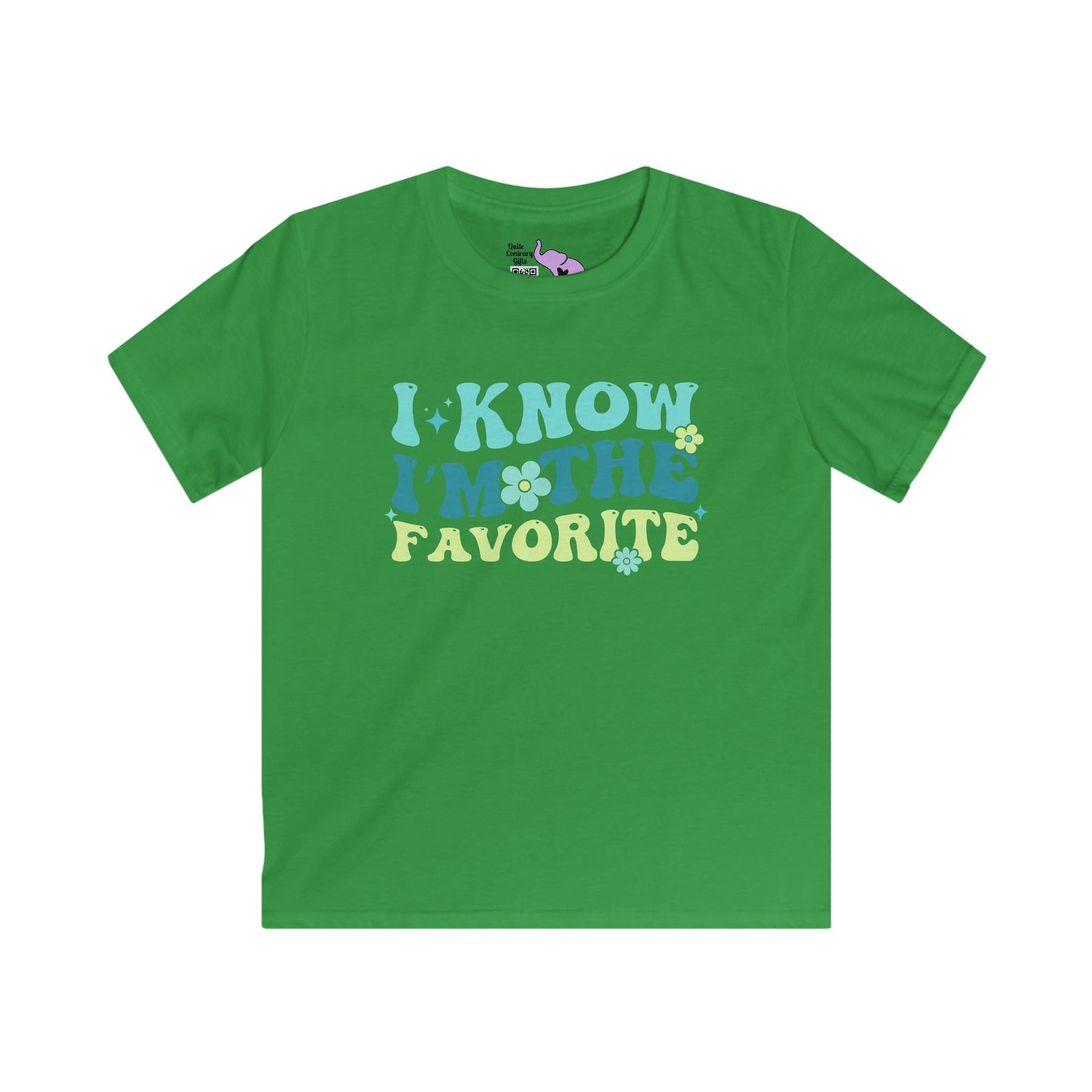 I Know I'm The Favorite Youth Softstyle Tee