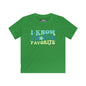 I Know I'm The Favorite Youth Softstyle Tee