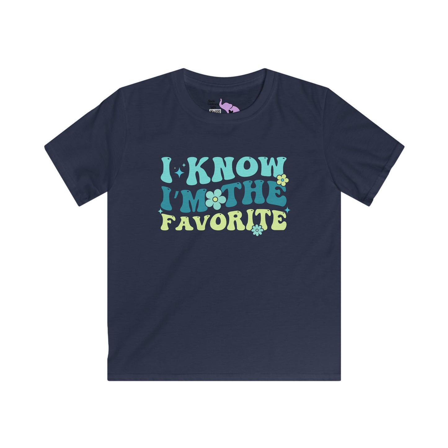 I Know I'm The Favorite Youth Softstyle Tee