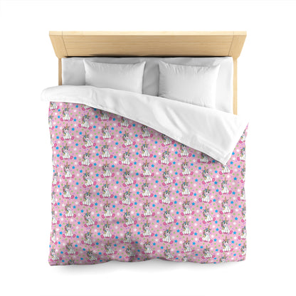 Twinkle Toes Unicorns Microfiber Duvet Cover
