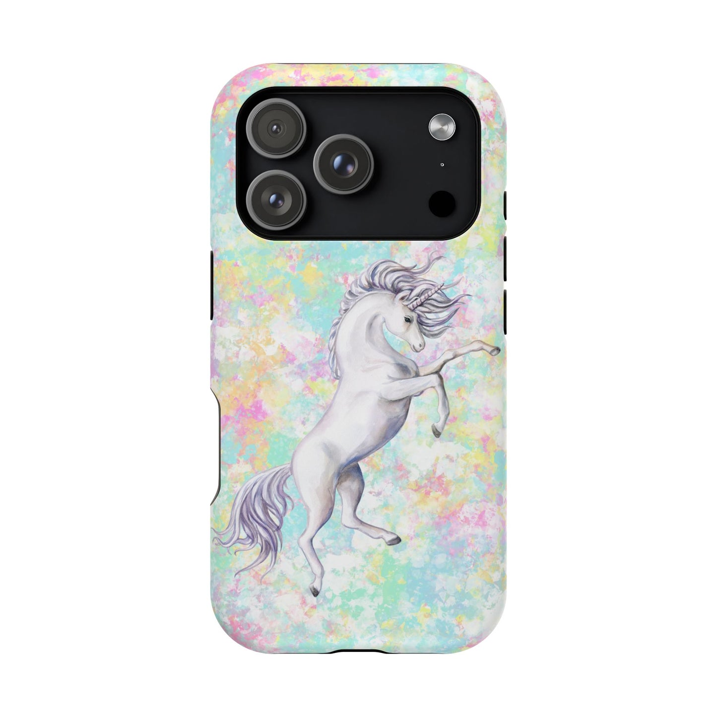 Pastel Pegasus MagSafe® Compatible Tough Case for iPhone