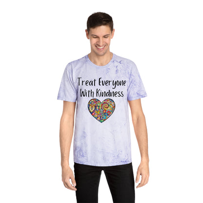 Treat Everyone With Kindness Unisex Color Blast T-Shirt