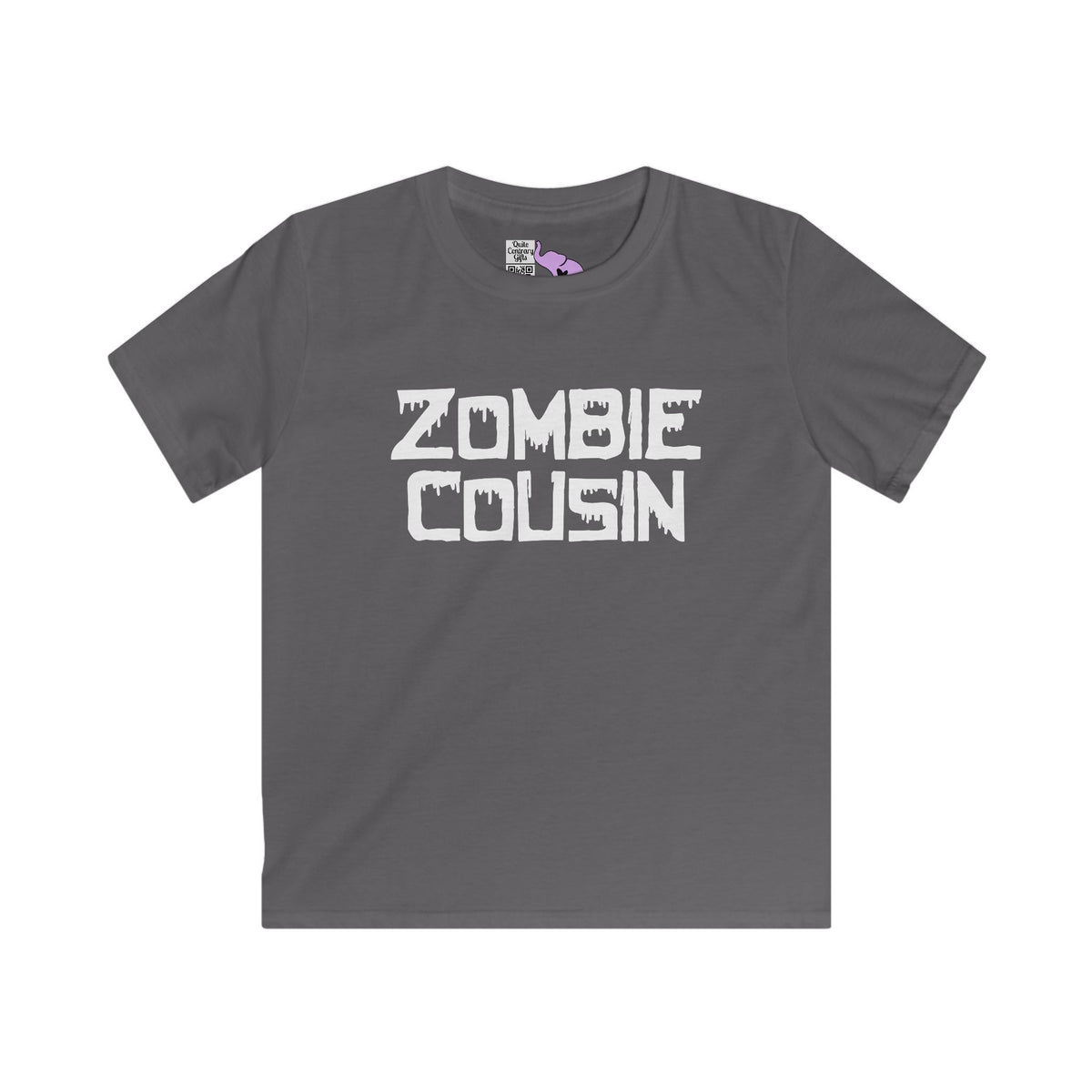 ""Zombie Cousin Youth Softstyle Tee