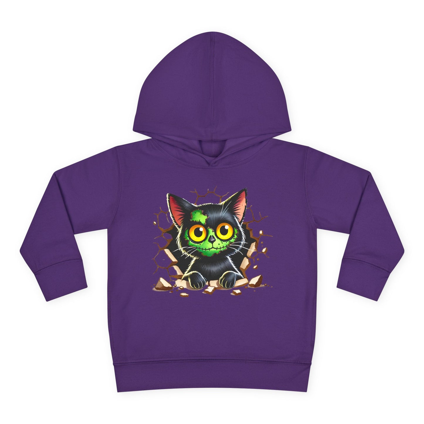 Zombie Kitty Toddler Hoodie