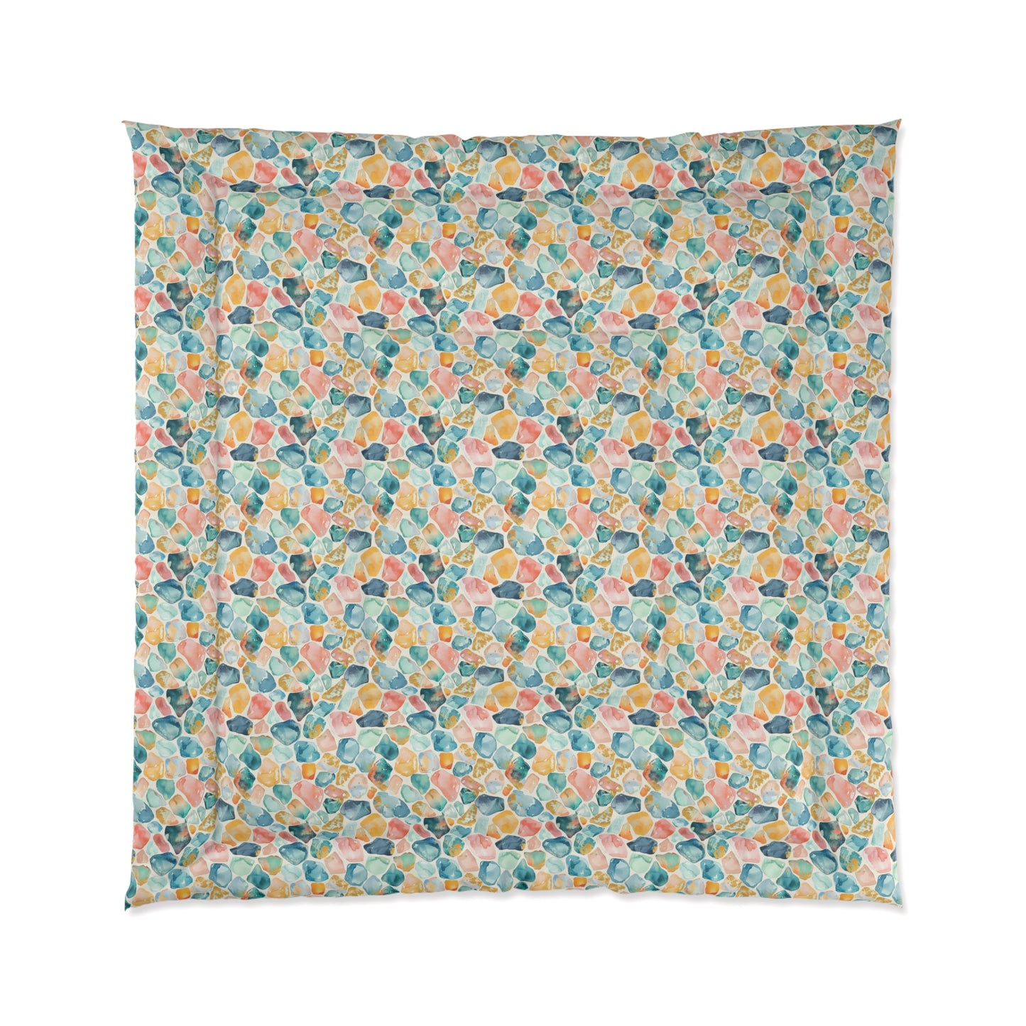Ocean Pebble Drift Comforter