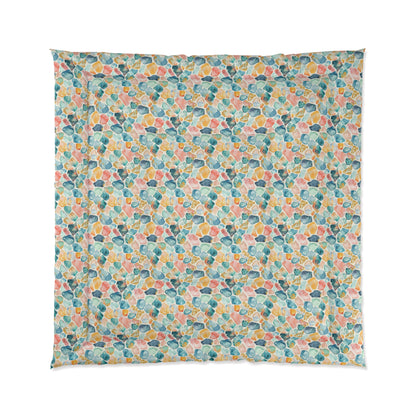 Ocean Pebble Drift Comforter
