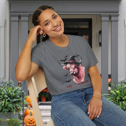 Moo...I Mean Boo Adult T-shirt