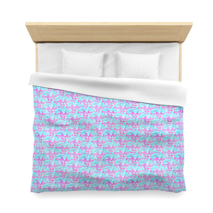 Cotton Candy Camo Microfiber Duvet Cover