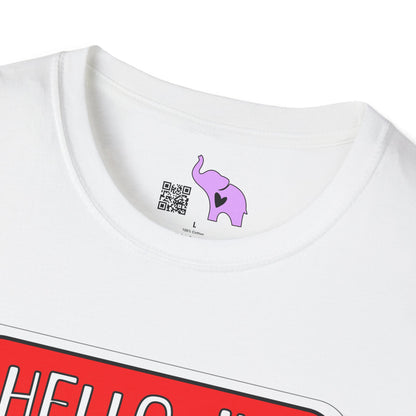 Hello, I'm Using My Last Spoons To Enjoy Time With You Adult T-shirt